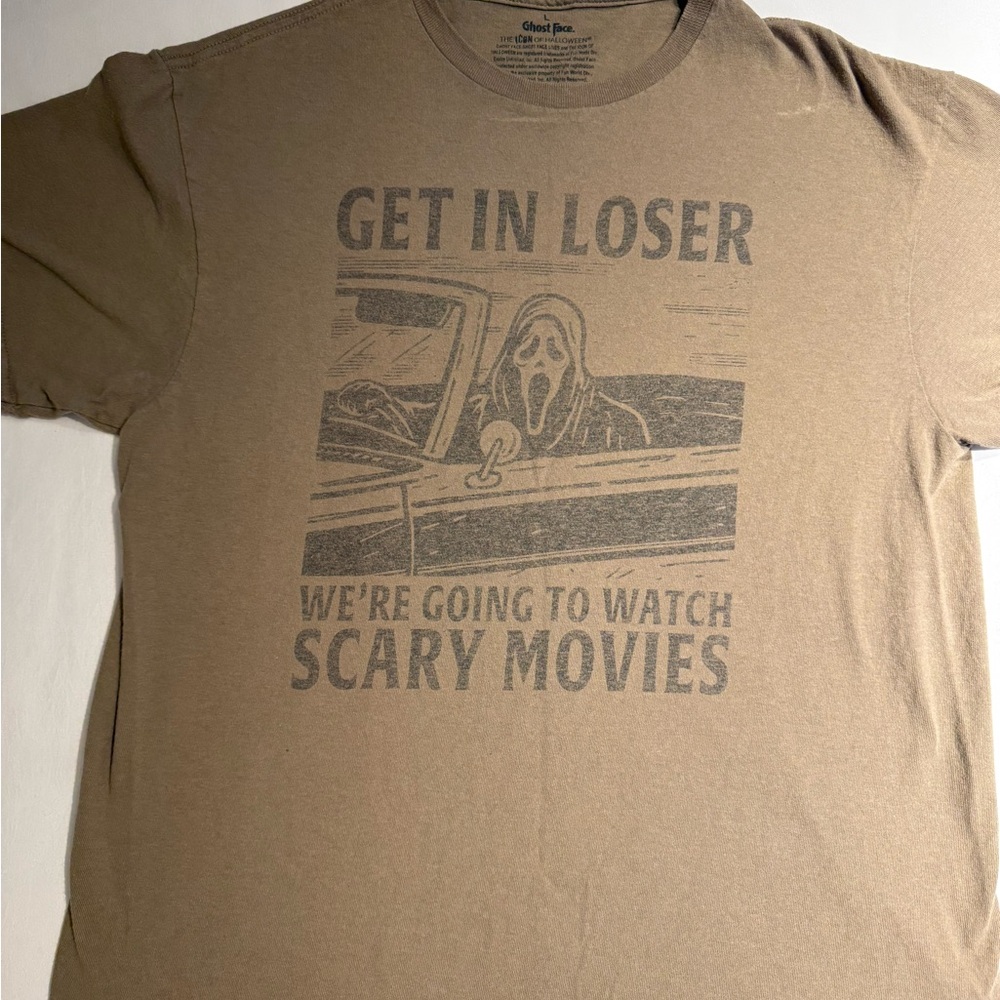 Tan Graphic T-Shirt